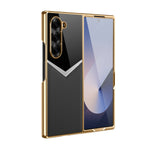 Samsung Galaxy Z Fold 6 Luxury PC Case with Electroplated Finish