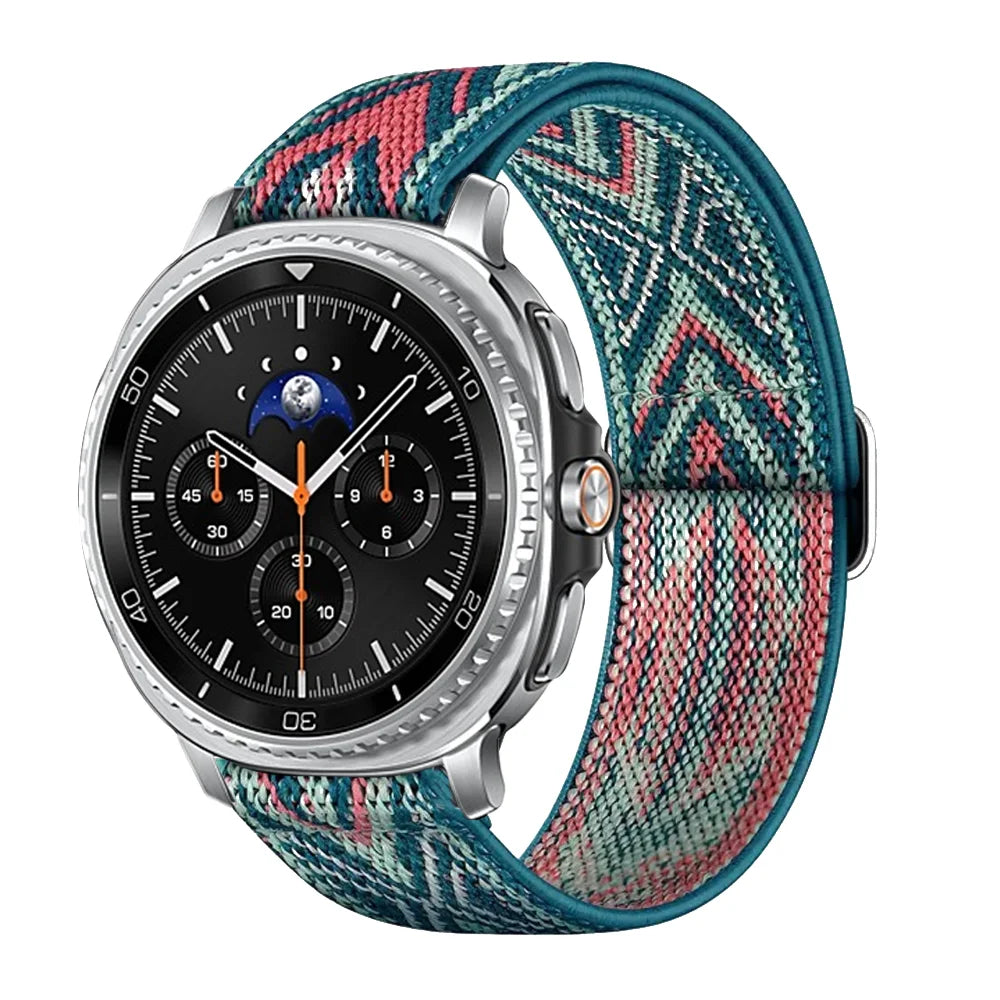 Elastic Braided Loop Band for Samsung Galaxy Watch 8 & Galaxy Watch 8 Classic
