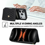 Premium Leather Crossbody Wallet Case for iPhone 17 Series