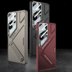 Protective Shockproof Case with Kickstand & Camera Guard for Samsung Galaxy S24 Ultra