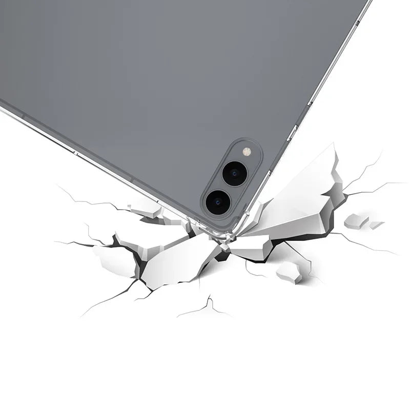 Samsung Galaxy Tab S11 Ultra Clear TPU Case with Airbag Corners