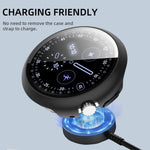 Half-Around PC Case with Film for Google Pixel Watch 4