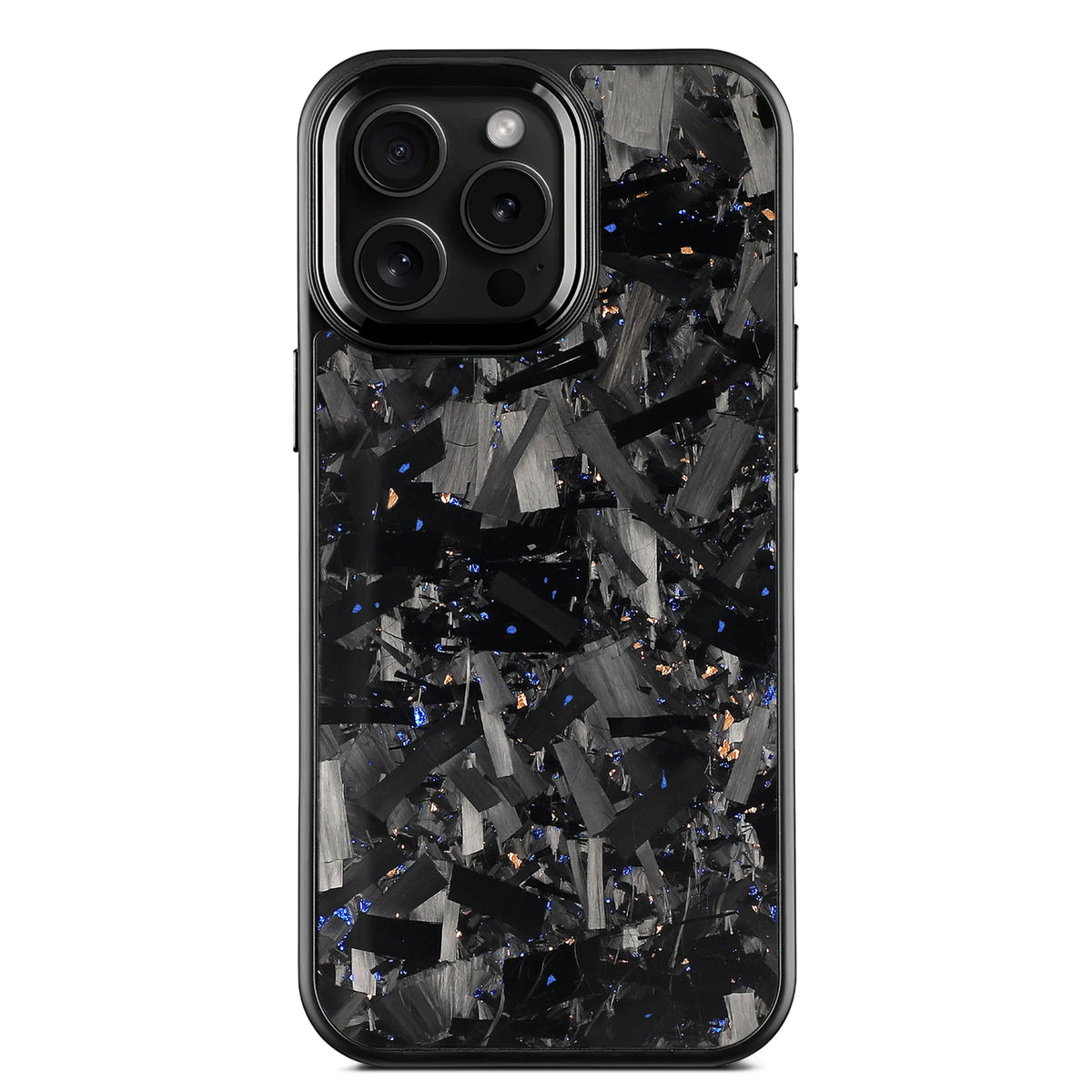 Forged Carbon MagSafe Case with Raised Camera Ring Protection for iPhone 16 Series