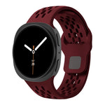 Breathable Rubber Wristband for Samsung Galaxy Watch 8 & Galaxy Watch 8 Classic