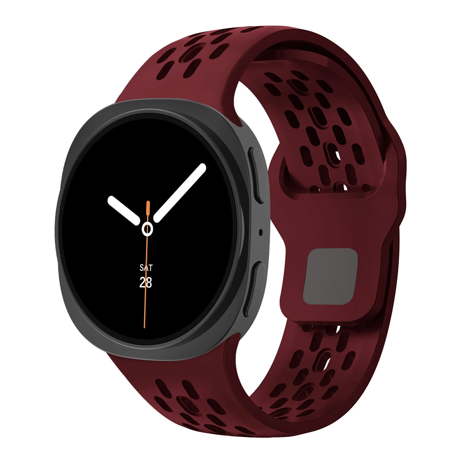 Breathable Rubber Wristband for Samsung Galaxy Watch 8 & Galaxy Watch 8 Classic