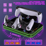 PlayStation 5 Slim Charging Stand with Cooling Station