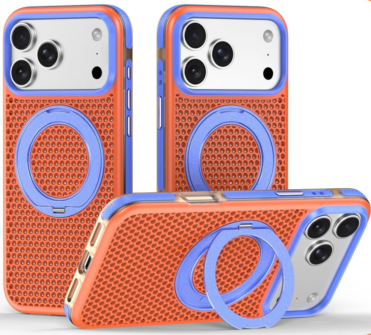 Shockproof Slim Fit MagSafe Case with Kickstand for iPhone 17 Pro & Pro Max