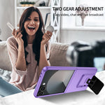 Hard Shell Protective Case with Invisible Bracket for Samsung Galaxy Z Flip 7