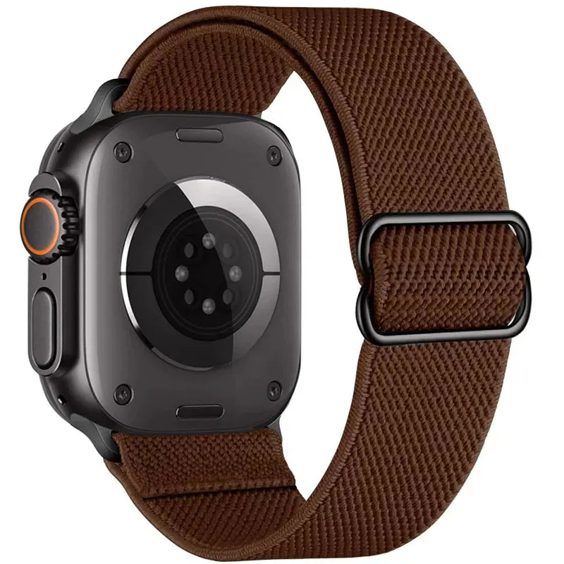 Soft Elastic Nylon Loop Strap for Apple Watch