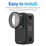 2 Pack 9H Tempered Glass Lens Guards for DJI Osmo Nano