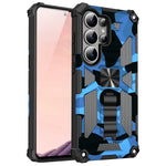 Camouflage Military Armor Case with Kickstand for Samsung Galaxy S26 Series