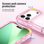 Drop-Resistant Clear Armor Case with Four-Corner Airbags for iPhone 17 Series