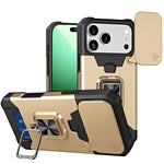 Hybrid Armor Case with 360° Rotating Ring Stand for iPhone 18 Series
