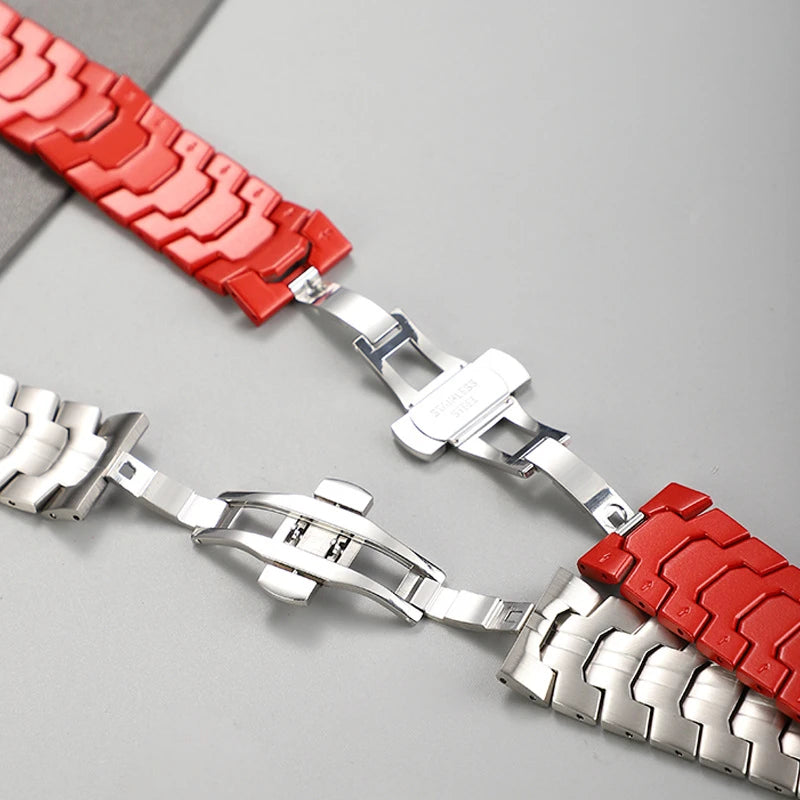 No Gaps Stainless Steel Bracelet for Samsung Galaxy Watch Ultra