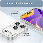 iPhone 17 Series Clear Luxury Silicone Bumper Shockproof Protective Case