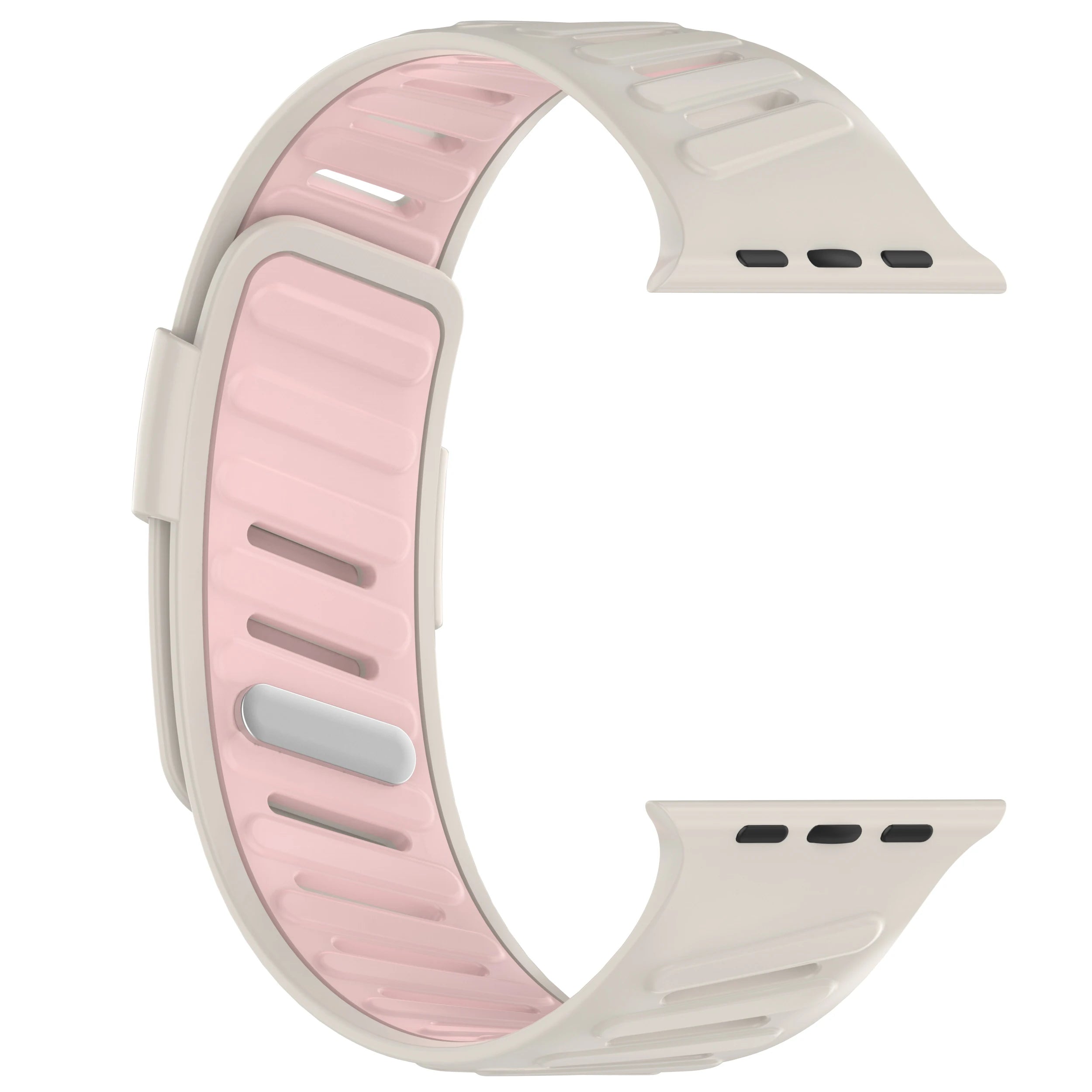 Silicone Slanted Buckle Sport Band for Apple Watch