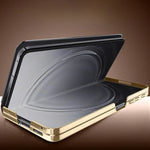 OPPO Find N6 Luxury Magnetic PU Leather Case with 360° Rotating Ring Holde