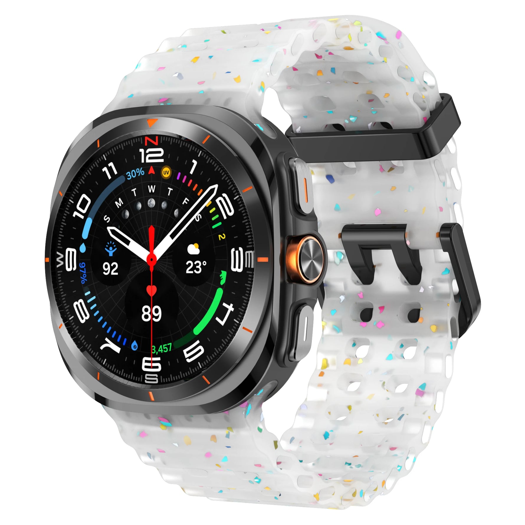Sports Silicone Band for Samsung Galaxy Watch Ultra and Samsung Galaxy Watch Ultra (2025)