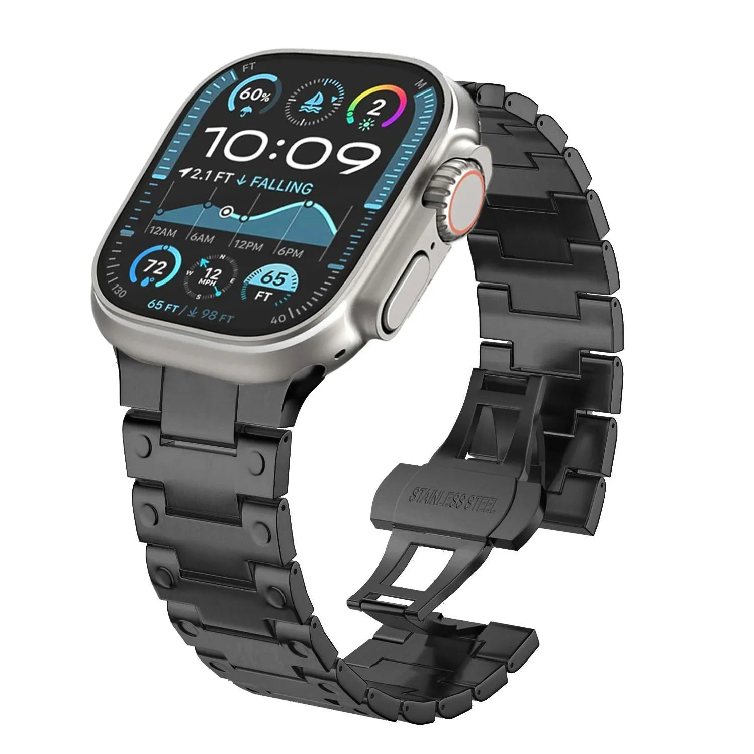 Luxury Metal Link Strap for Apple Watch