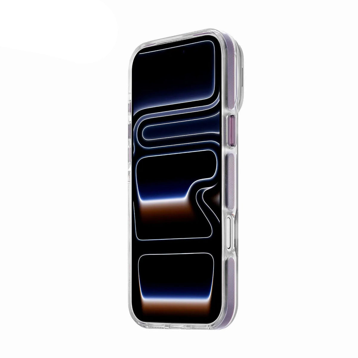 Transparent MagSafe Case with 360° Rotating Ring Stand for iPhone 18 Series