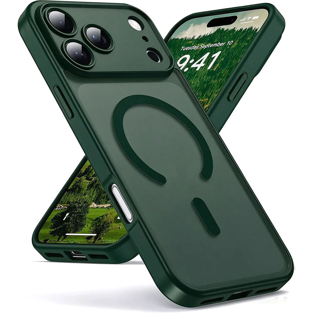 Shockproof MagSafe Case with Corner Airbag Protection for iPhone 17 Series