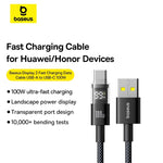 Baseus 100W USB-A to USB-C Cable with LED Display