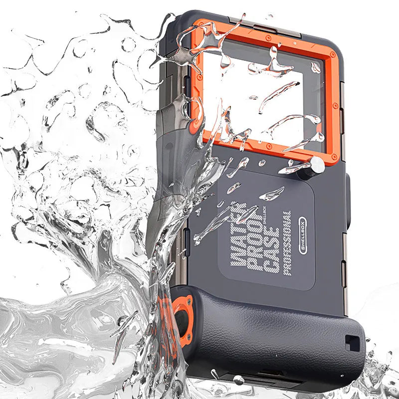 Waterproof Phone Case with Lanyard for Diving up to 15m