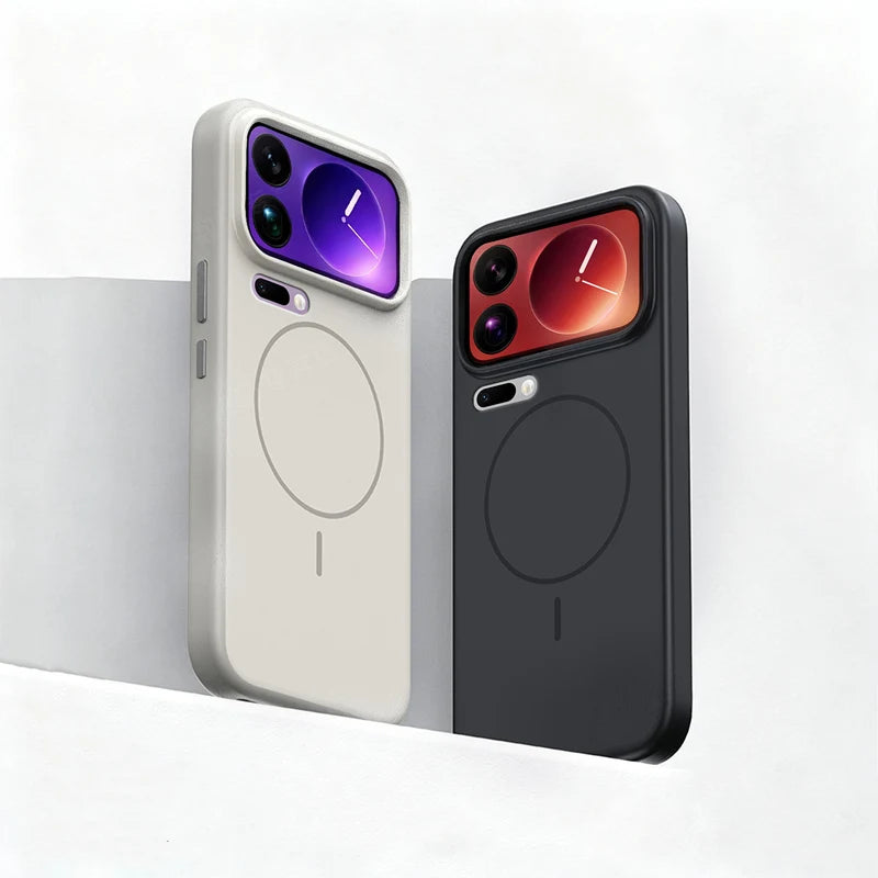 Soft-Touch Magnetic Armor Case for Xiaomi 17 Series