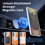 Crystal Clear Hard PC Magnetic Case for Samsung Galaxy S26 Series