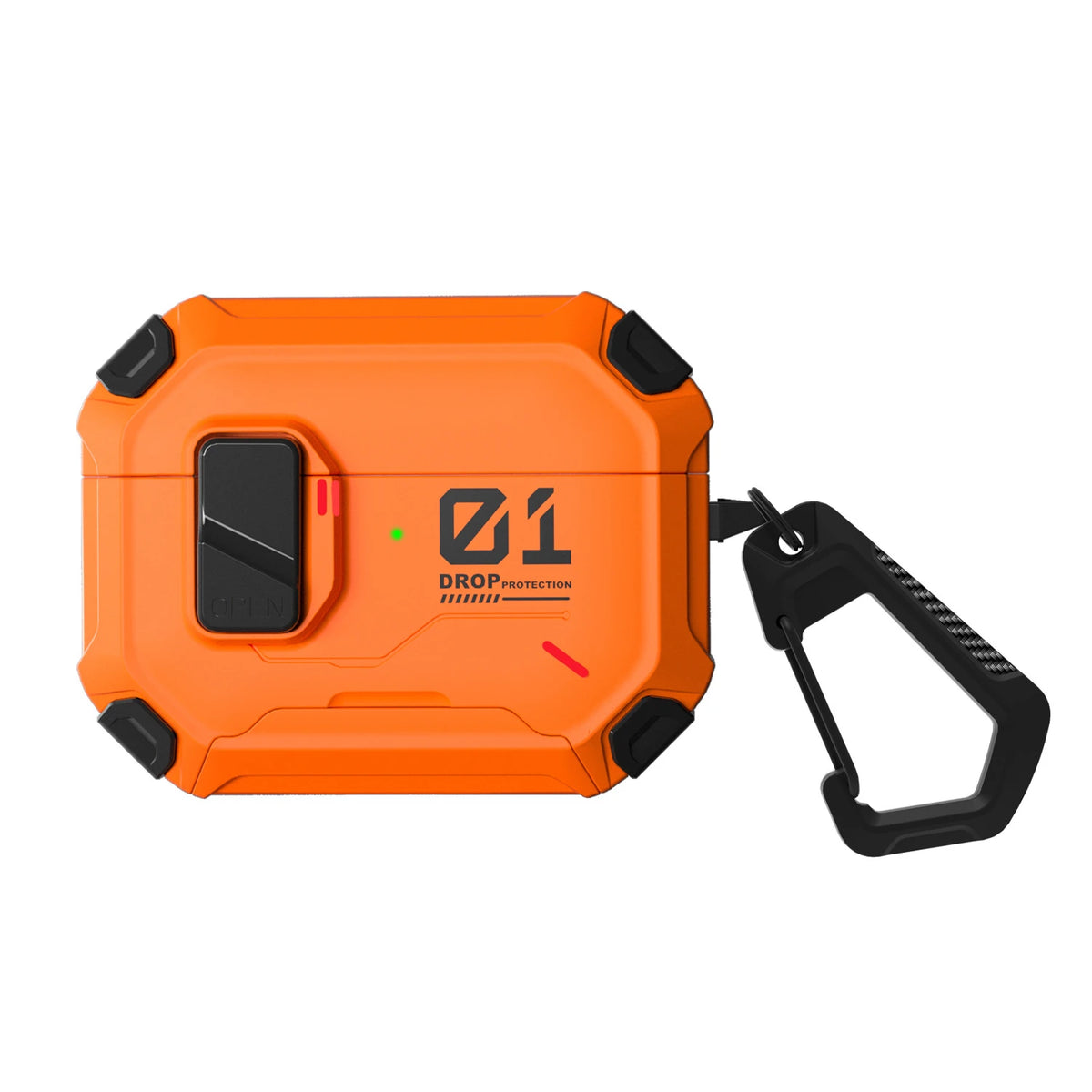 Hard Shell Magnetic Case with Carabiner Lanyard for AirPods Pro 2