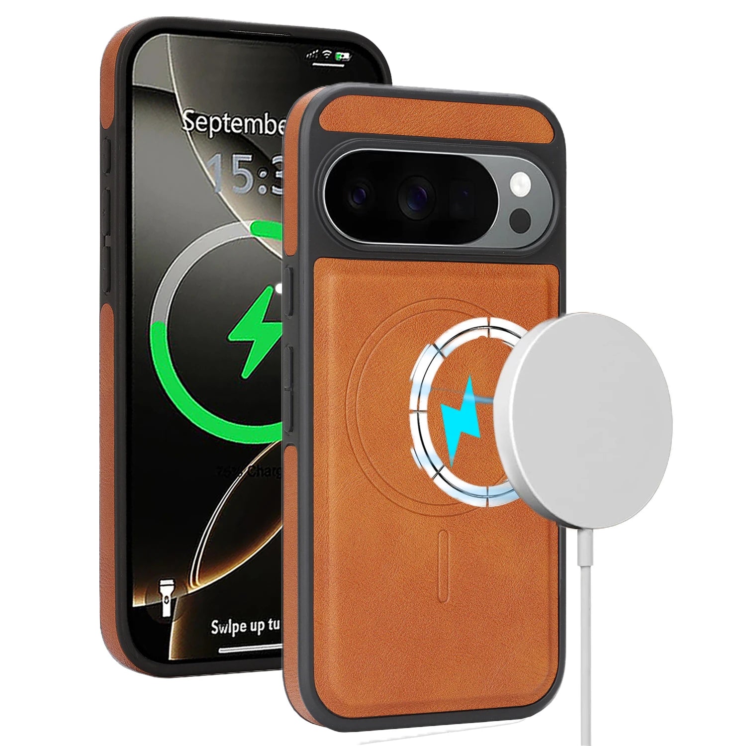 Luxury Business Edition Leather Case for Google Pixel 9 Series