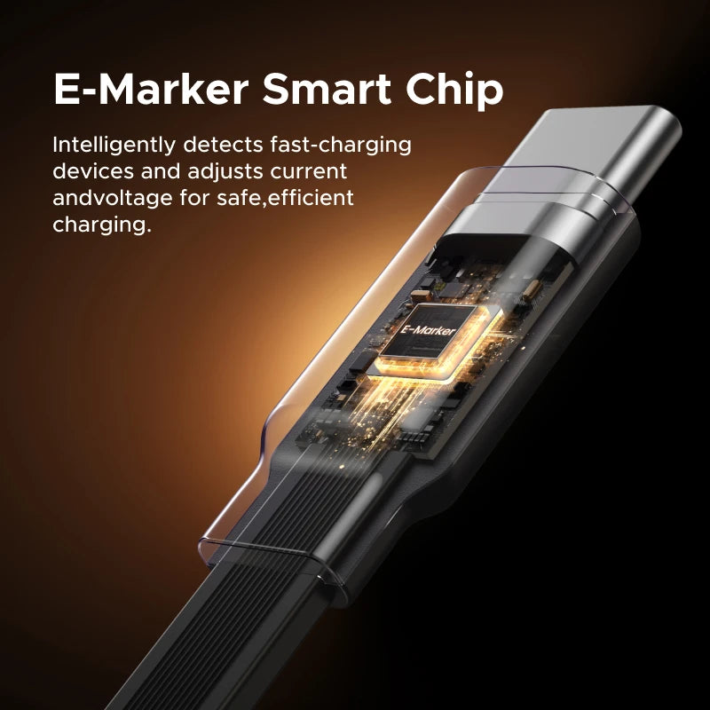 UGREEN 100W USB-C to USB-C PD Retractable Fast Charging Cable