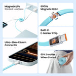 Vention 240W Magnetic Self-Coiling USB-C Cable