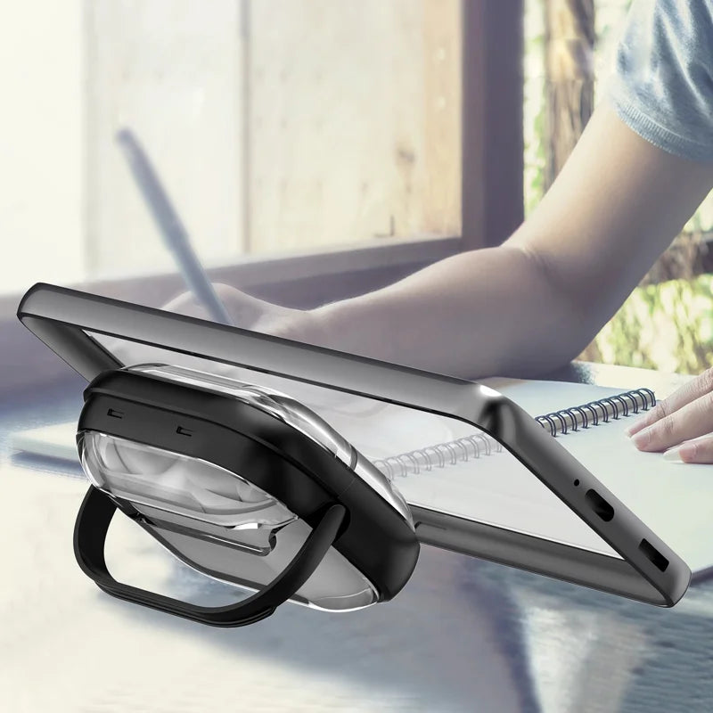 Transparent Protective Stand Cover for Samsung Galaxy Buds 3 & Buds 3 Pro