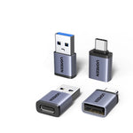 UGREEN 4-Pack USB 3.1 OTG Adapter USB-A to USB-C