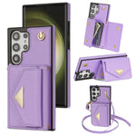 Stylish Crossbody Wallet Case for Samsung Galaxy S24 Series