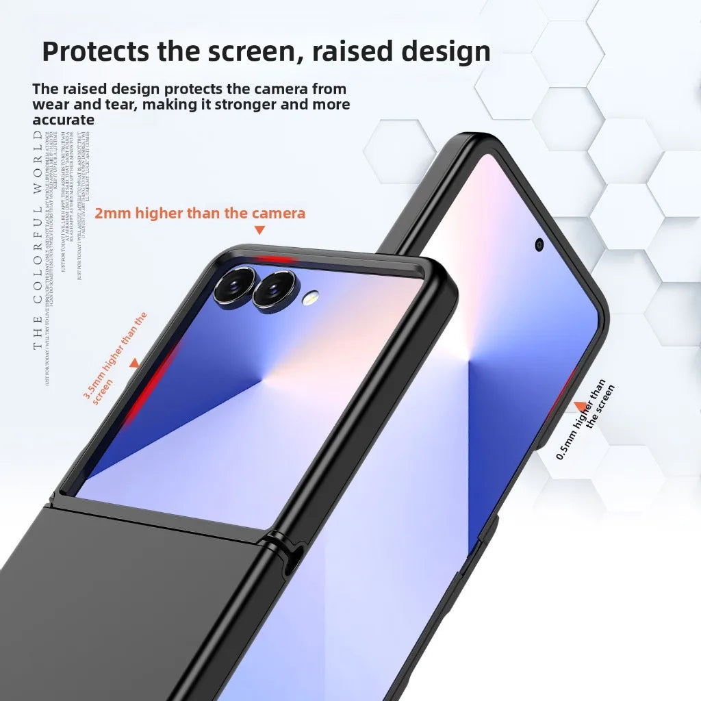 Samsung Galaxy Z Flip 7 Matte Skin Feel Shockproof Case