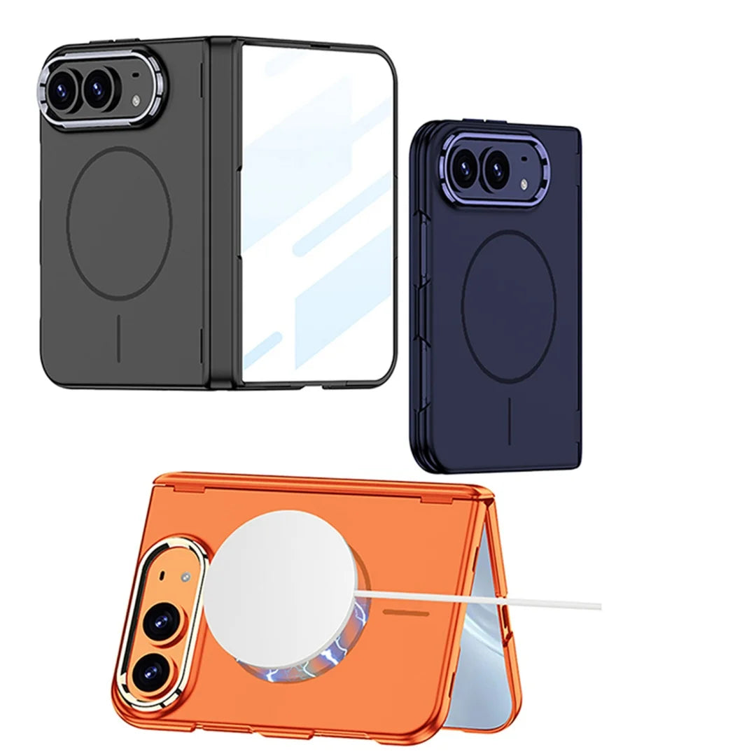 Transparent Hinge Protection Case for iPhone Duo