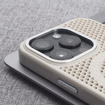 Honeycomb Grid Mesh Cooling Case with MagSafe for iPhone 15 Series