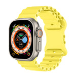 Durable Silicone Ocean Strap for Apple Watch