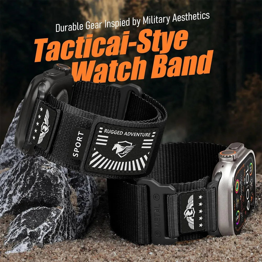 Tactical Nylon Band for Apple Watch