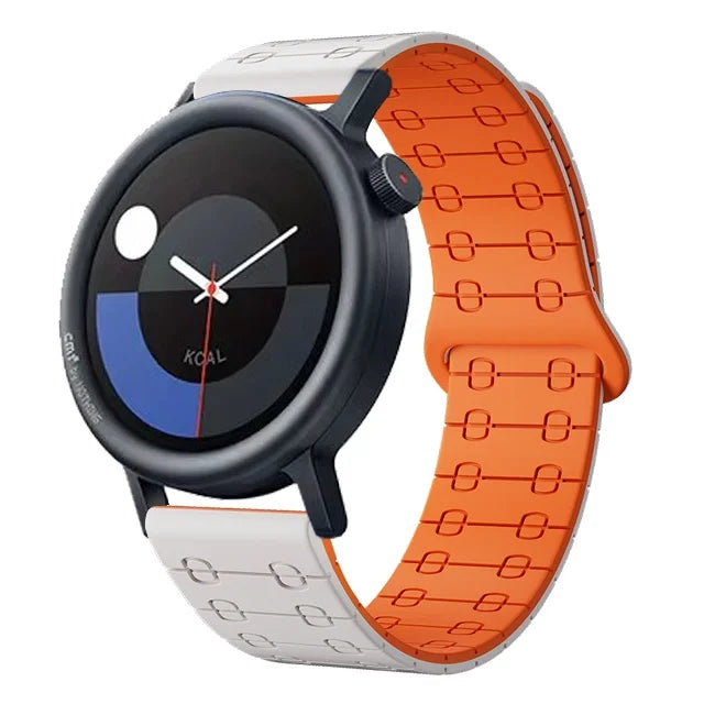 Silicone Magnetic Sport Strap for Nothing CMF Watch Pro 2