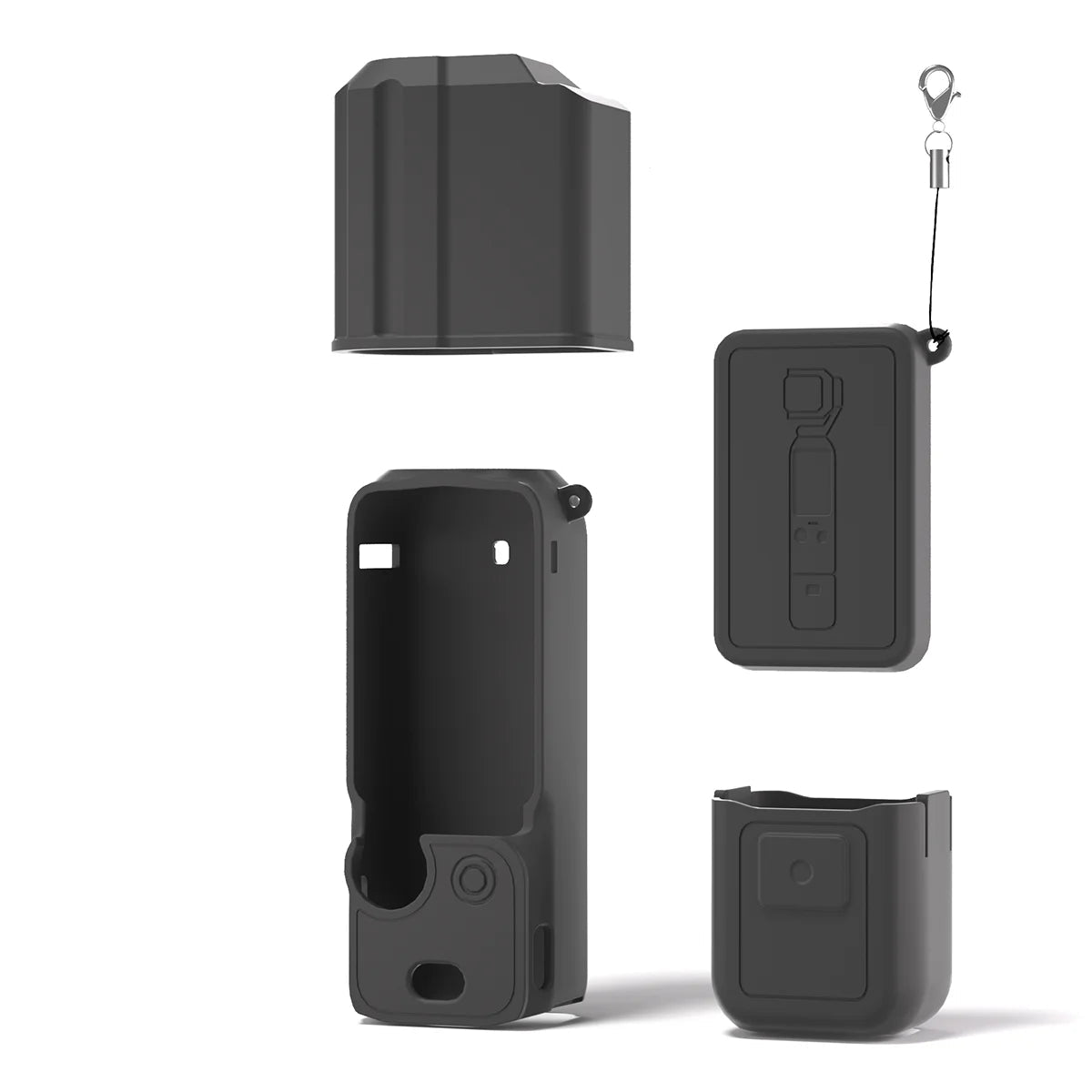 Soft Washable Protective Sleeve with Lens Cup for DJI Osmo Pocket 3