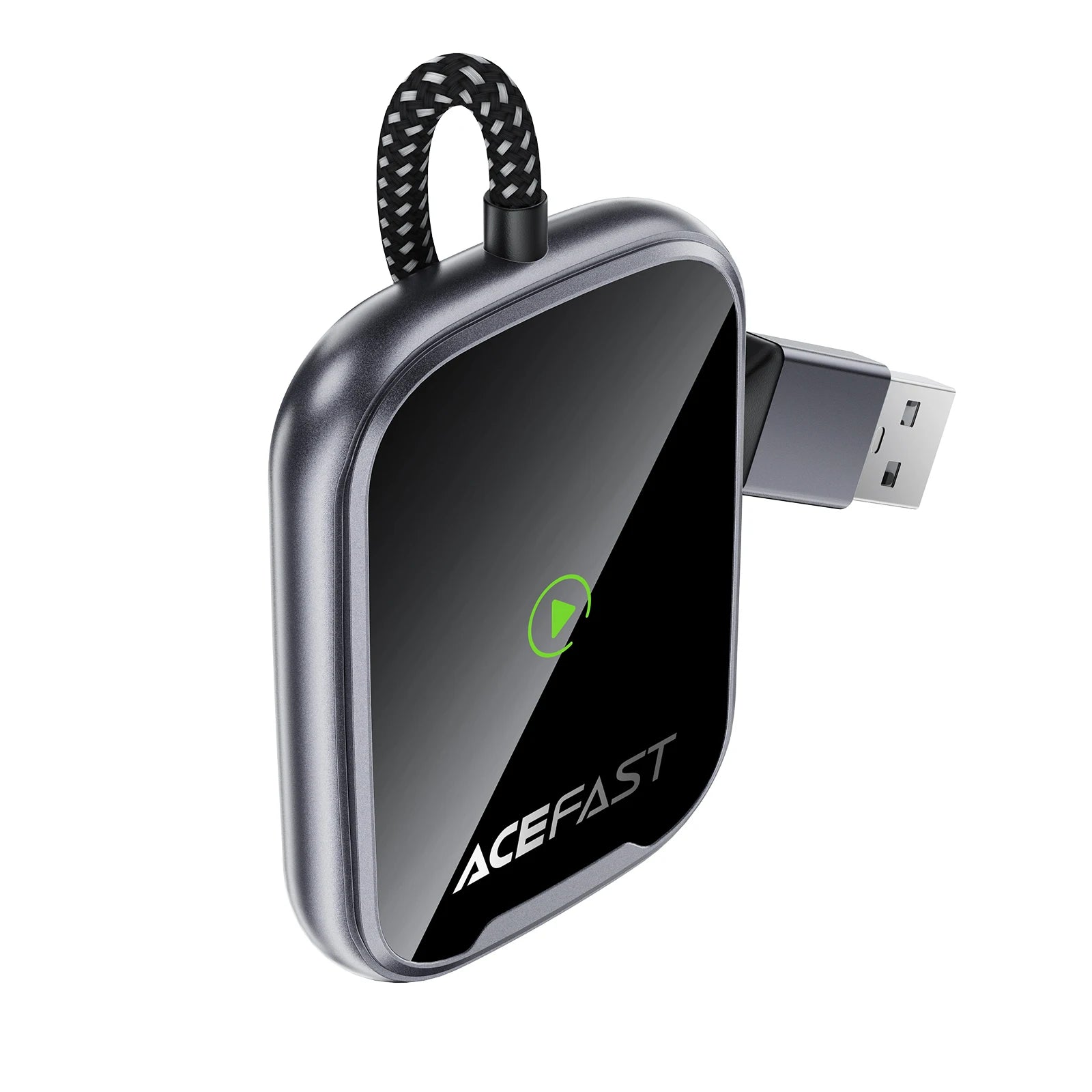 ACEFAST Wired to Wireless CarPlay Adapter