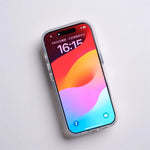 Premium Shockproof Laser Gradient MagSafe Case with Built-In Kickstand for iPhone 15 Series