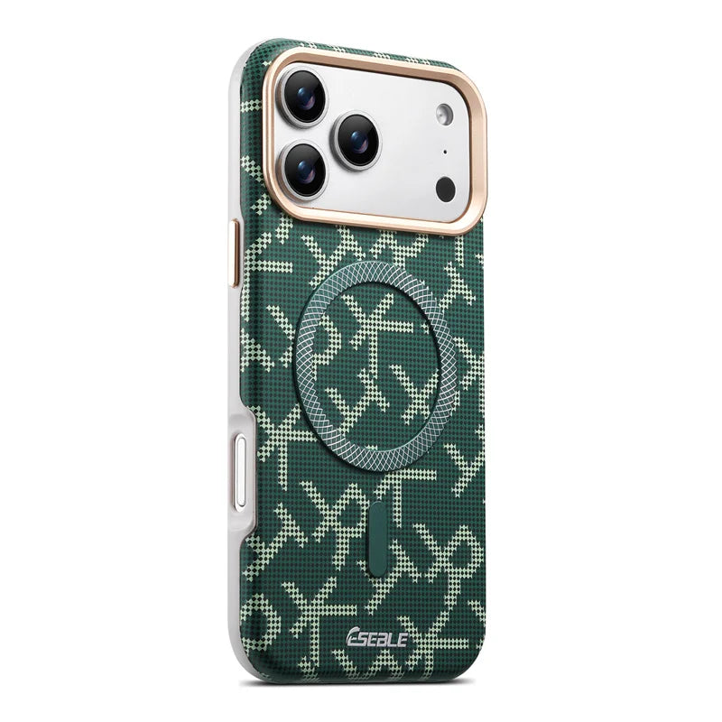 Fashion Leather MagSafe Case for iPhone 17 Series