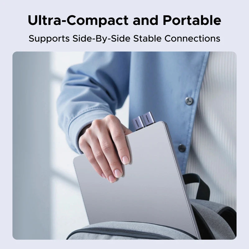 UGREEN 4-Pack USB 3.1 OTG Adapter USB-A to USB-C