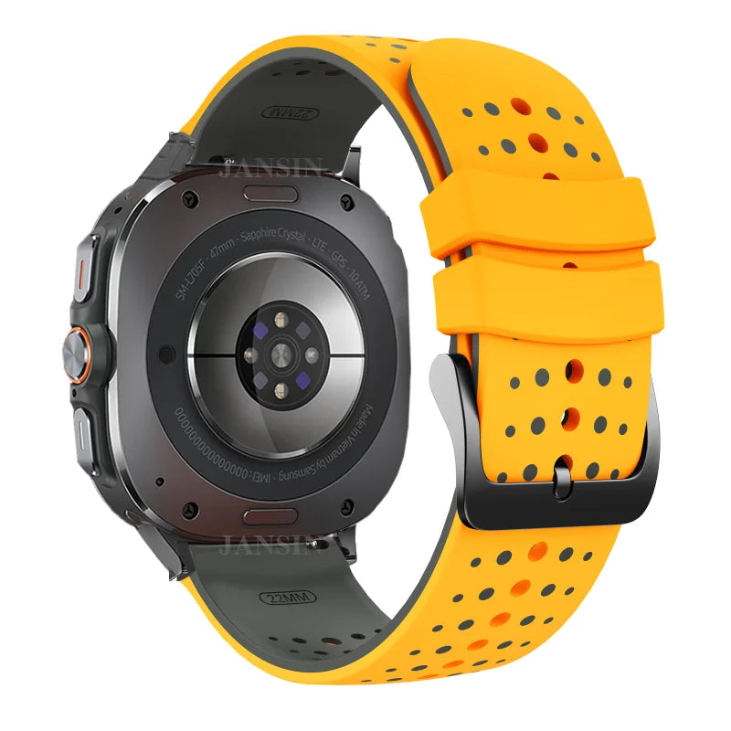 Silicone Sport Replacement Strap for Galaxy Watch Ultra (2025)