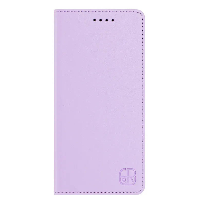 RFID Blocking Leather Wallet Flip Case with Adjustable Kickstand for OPPO Find X9 Series