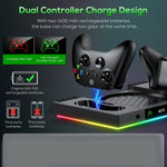 Xbox Series X Multifunction Dock with RGB LED, Auto Fan, and Dual Controller Charging